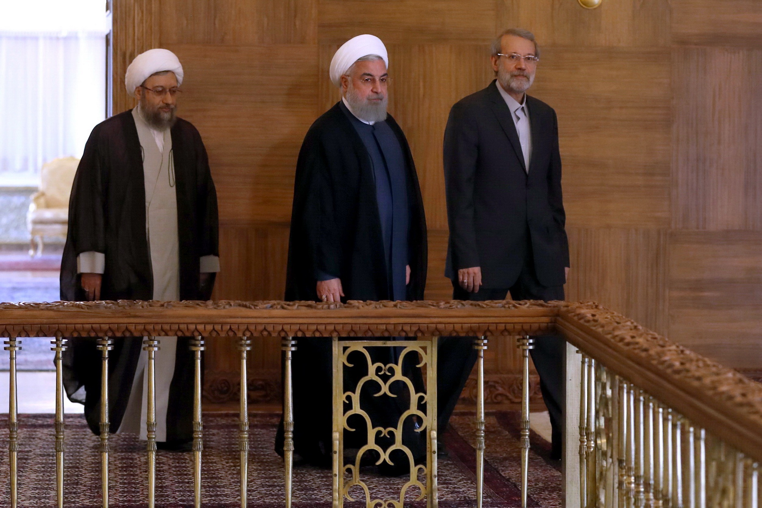 عکس: اولین جلسه سران قوا در سال ۹۷