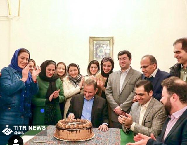 عکس / جشن تولد جهانگیری در کاخ سعد آباد