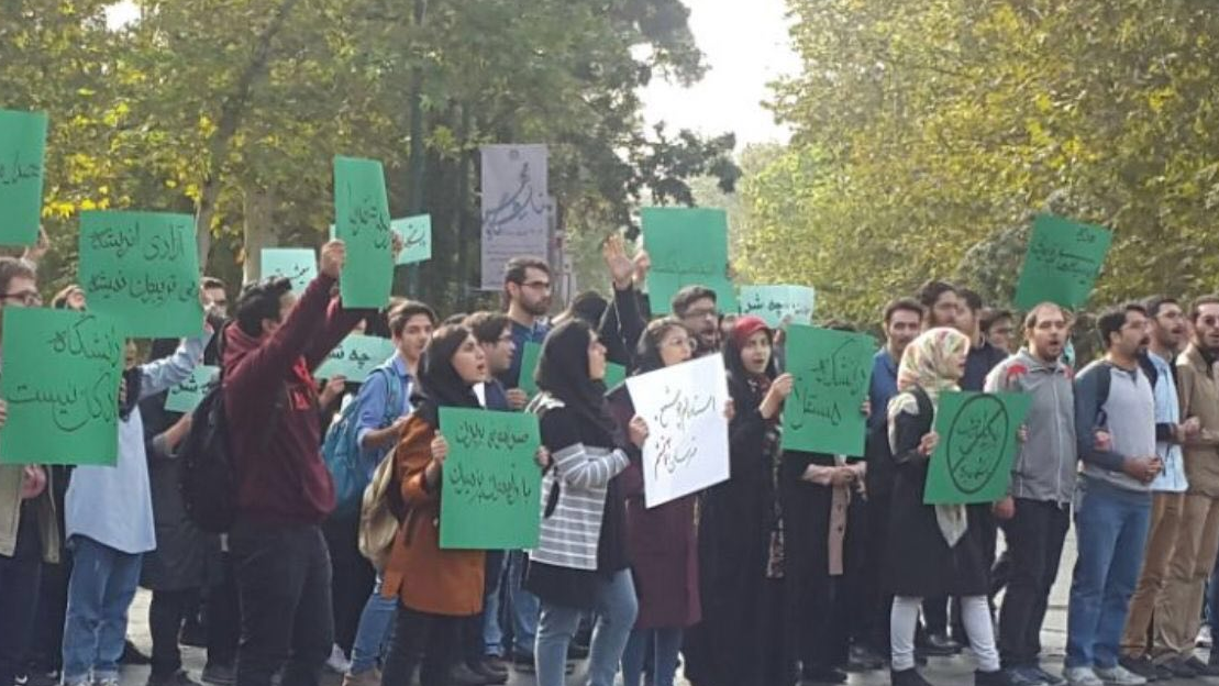 تمام حاشیه‌های حضور رئیس‌جمهور در دانشگاه تهران