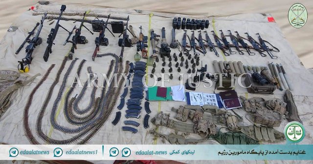 اولین تصاویر جیش العدل از نیروهای ربوده شده در میرجاوه