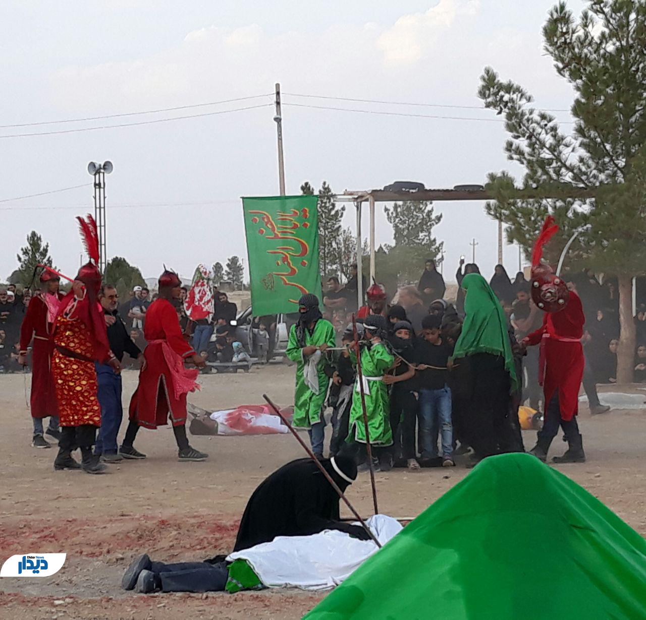 گزارش تصویری: مراسم تعزیه خوانی در نصرت آباد | دیدار نیوز