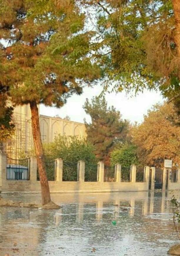 احتمال تخریب مسجد جامع ورامین درپی بارندگی اخیر