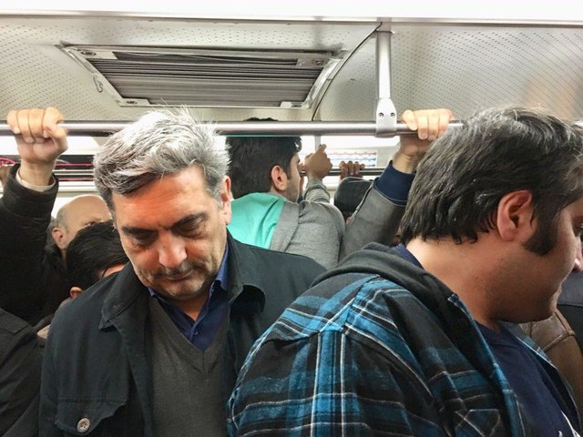 پیوستن حناچی به «سه‌شنبه‌های بدون خودرو» + عکس