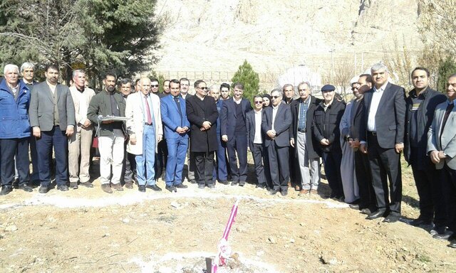 همراه‌سرای بیمارستان امام رضا (ع) کرمانشاه کلنگ زنی شد