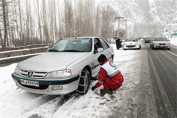 آماده باش ۱۲۵ نیروی امدادی هلال احمر در محور‌های ارتباطی