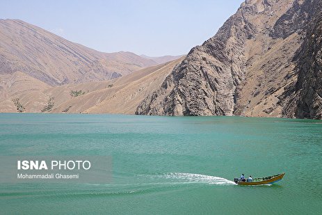 گزارش تصویری: بازدید خبرنگاران از سد امیرکبیر