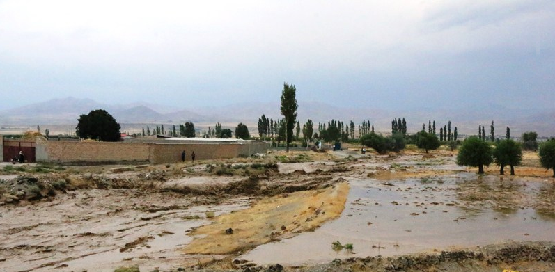 خسارت طغیان رودخانه دیرعلی به ۹ روستای سلماس