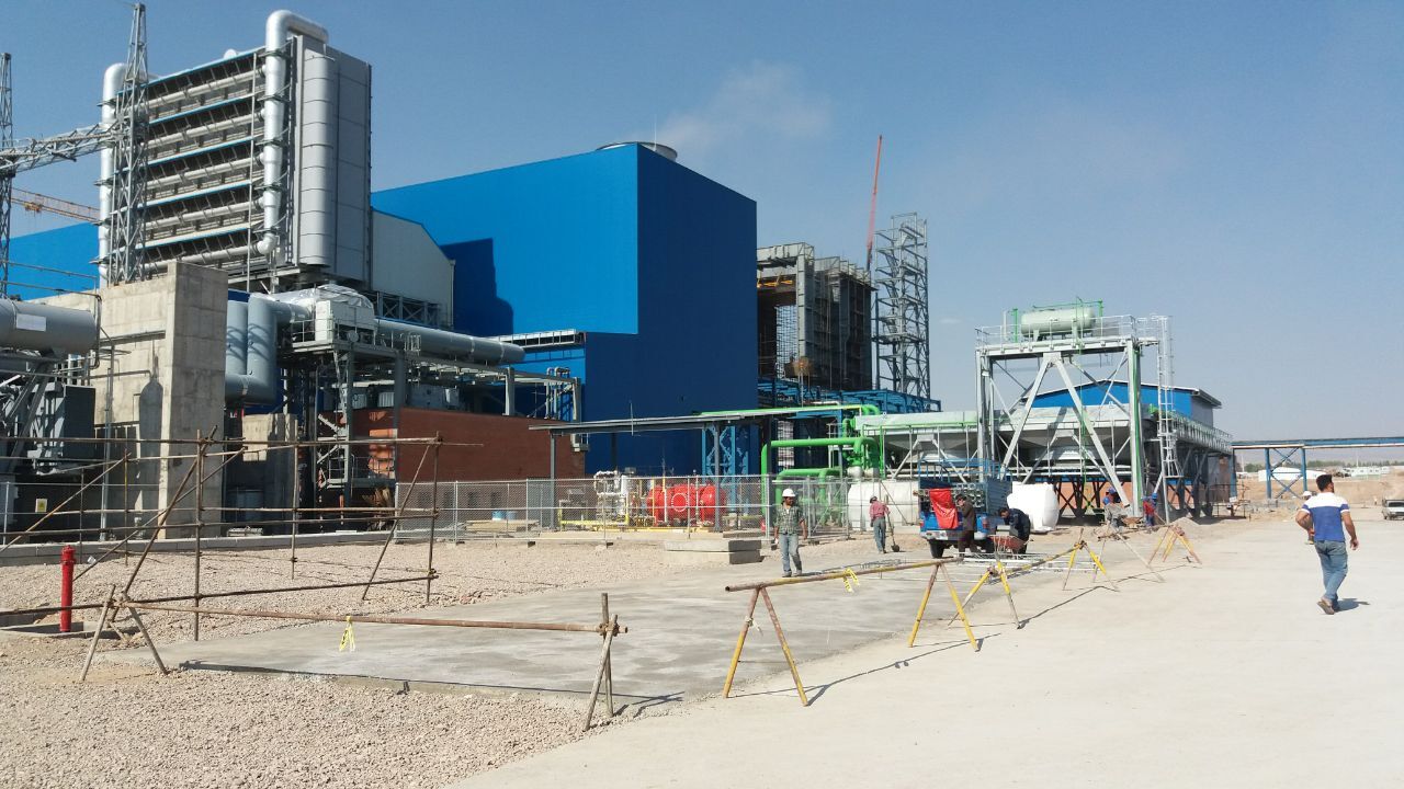 پیشرفت ۸۰ درصدی فار اول نیروگاه سیکل ترکیبی هریس