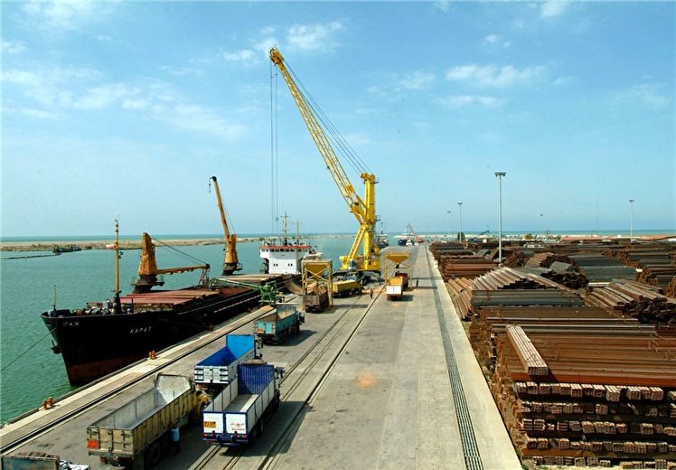 رشد ۲۲درصدی صادرات کالا در بندر امیرآباد بهشهر