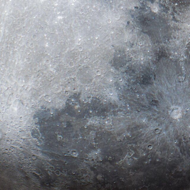تصویر ۵۲ مگاپیکسلی ماه