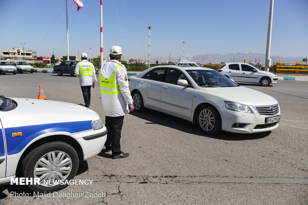 طرح ممنوعیت ورود پلاک‌های غیربومی تا ۲۰ فروردین استمرار دارد