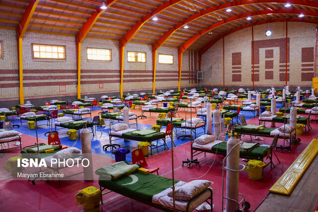 تبدیل دانشکده فرش هریس به نقاهتگاه تکمیل درمان بیماران کرونایی