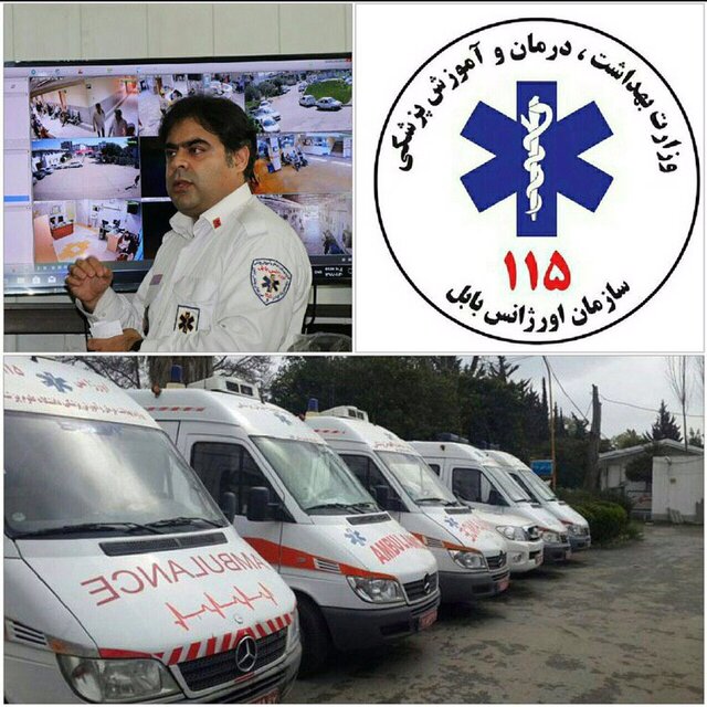 انجام بیش از ۲۶ هزار ماموریت سازمان اورژانس پیش بیمارستانی در بابل