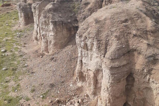 تپه «گیان» نهاوند ریزش کرد/ سند هویت ۶۰۰۰ ساله در معرض تخریب