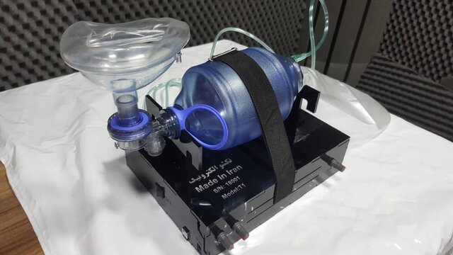 ساخت دستگاه تنفس مصنوعی ونتیلاتور توسط فناوران پارک علم و فناوری مازندران