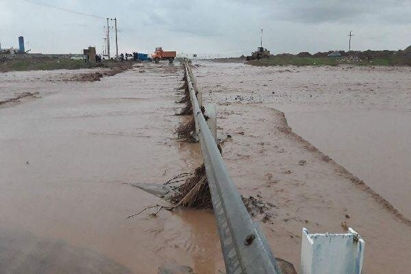 سیلاب ۲۸ میلیارد تومان به راه‌های شمال استان کرمان خسارت وارد کرد