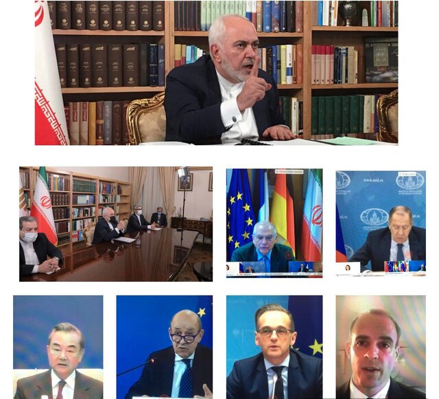 تاکید وزرای خارجه عضو برجام بر لزوم حفظ توافق هستهای تاکید وزرای خارجه عضو برجام بر لزوم حفظ توافق هستهای