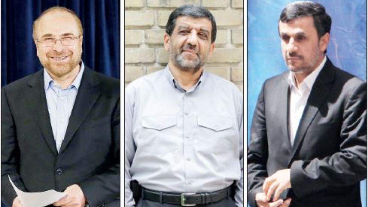 احمدی‌نژاد، قالیباف و ضرغامی یک گام دیگر به سوی انتخابات برداشتند