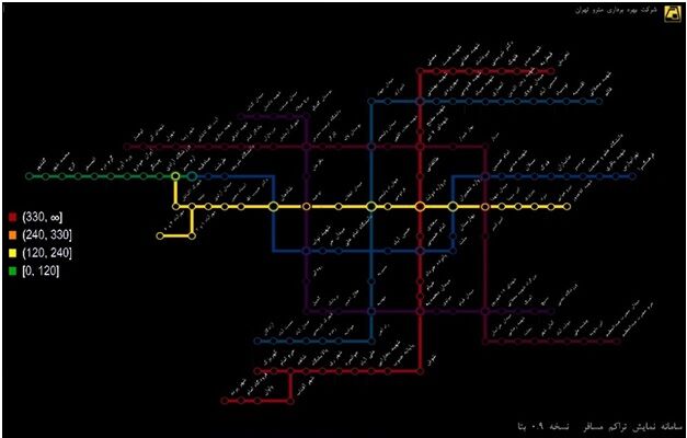هوش مصنوعی به کمک مدیریت فاصله‌گذاری هوشمند در مترو تهران آمد