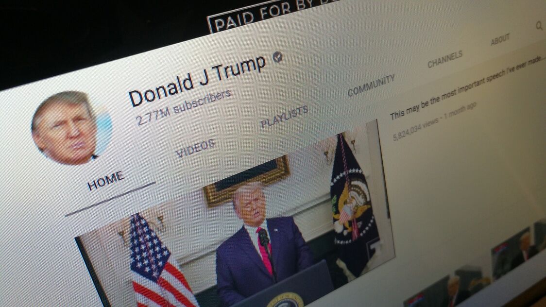 یوتیوب تعلیق ترامپ را تمدید کرد یوتیوب تعلیق ترامپ را تمدید کرد