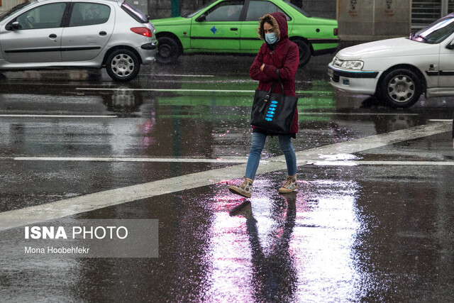 بارش برف و باران در بیشتر مناطق کشور