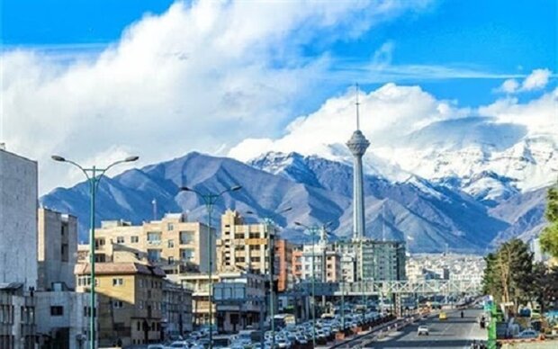 برای هشتمین روز پیاپی؛ هوای تهران با شاخص ۶۳ سالم است