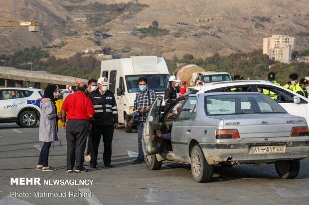 هجوم مسافران به مازندران/ ترافیک کندوان سنگین است هجوم مسافران به مازندران/ ترافیک کندوان سنگین است