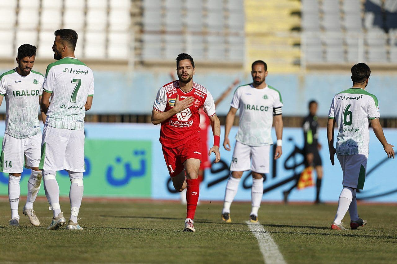 گزارش زنده: آلومینیوم ۲ ـ پرسپولیس ۱