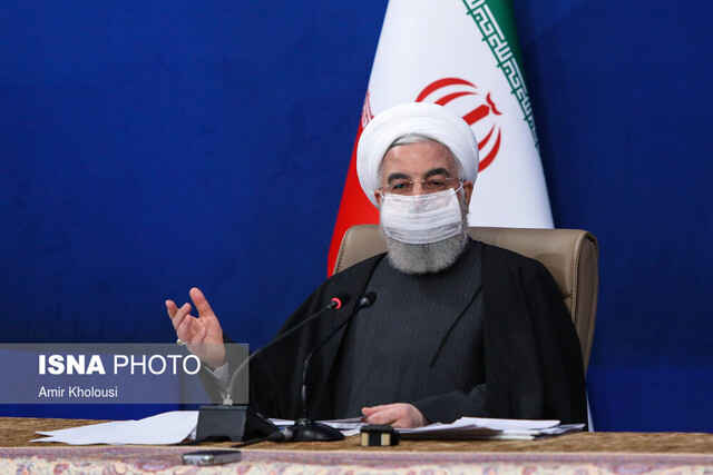 روحانی در جلسه ستاد هماهنگی اقتصادی دولت:قیمت فعلی ارز با واقعیت اقتصاد سازگار نیست و رو به کاهش خواهد بود