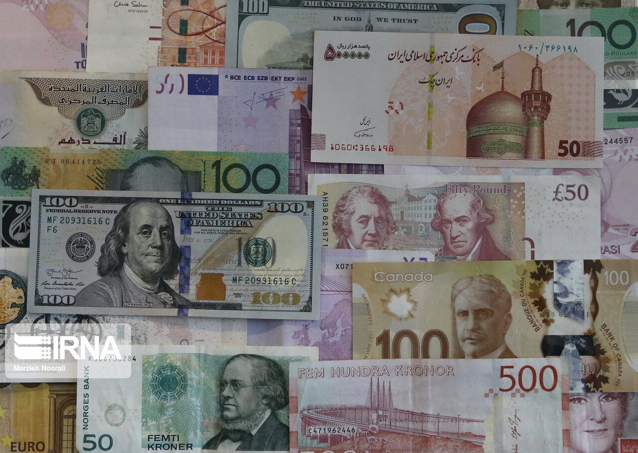 نرخ رسمی پوند، یورو و ۲۳ ارز دیگر کاهش یافت