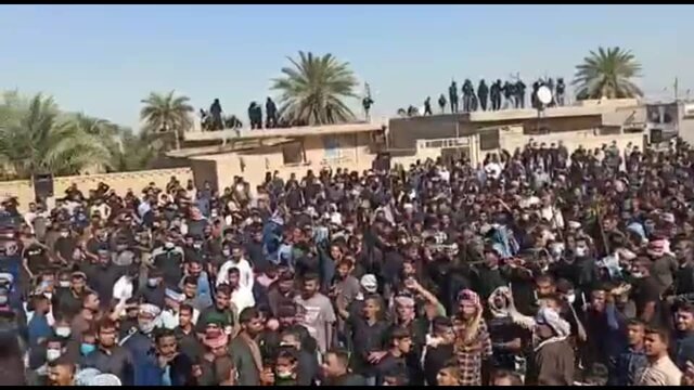 مراسم ختم چند هزار نفری در خرمشهر