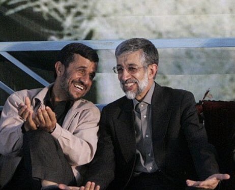 واکنش تند احمدی‌نژاد علیه حداد عادل: او قبل از انقلاب دست فرح را می‌بوسید حالا سوپر حزب اللهی شده