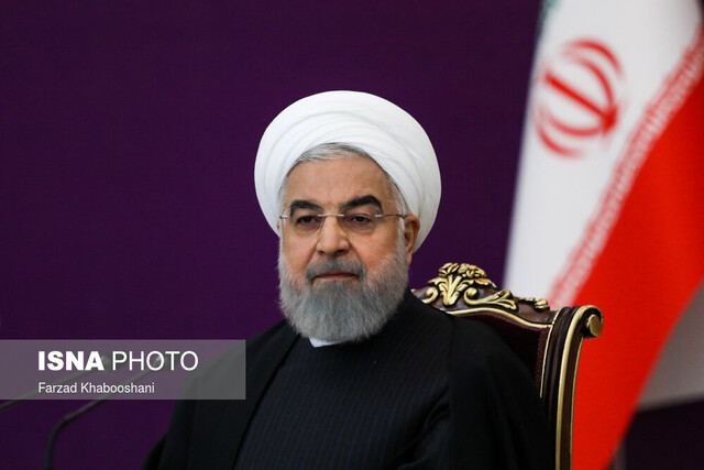 روحانی: با همکاری دولت و مجلس می توانیم یادگاری ماندگار برای مردم به جای بگذاریم