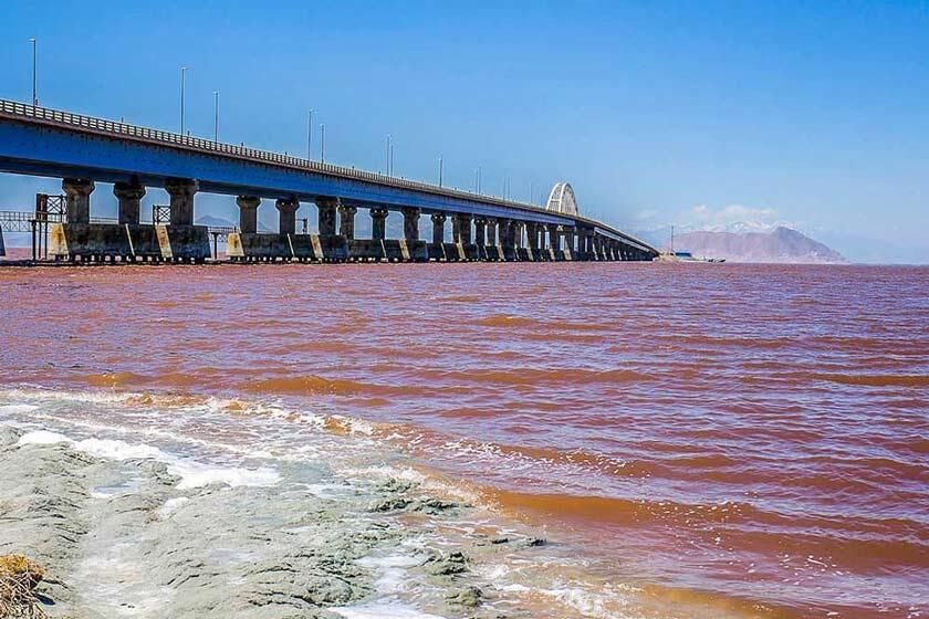 حجم آب دریاچه ارومیه ۸ برابر شد