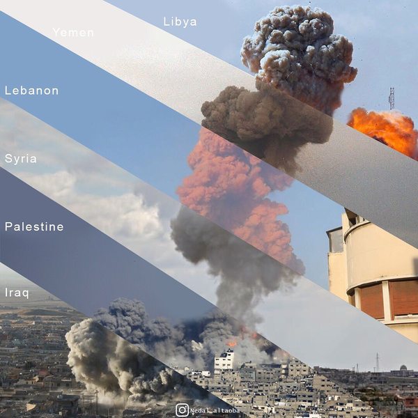 عکس/ خاورمیانه به روایت نضال التوبة هنرمند فلسطینی سوری