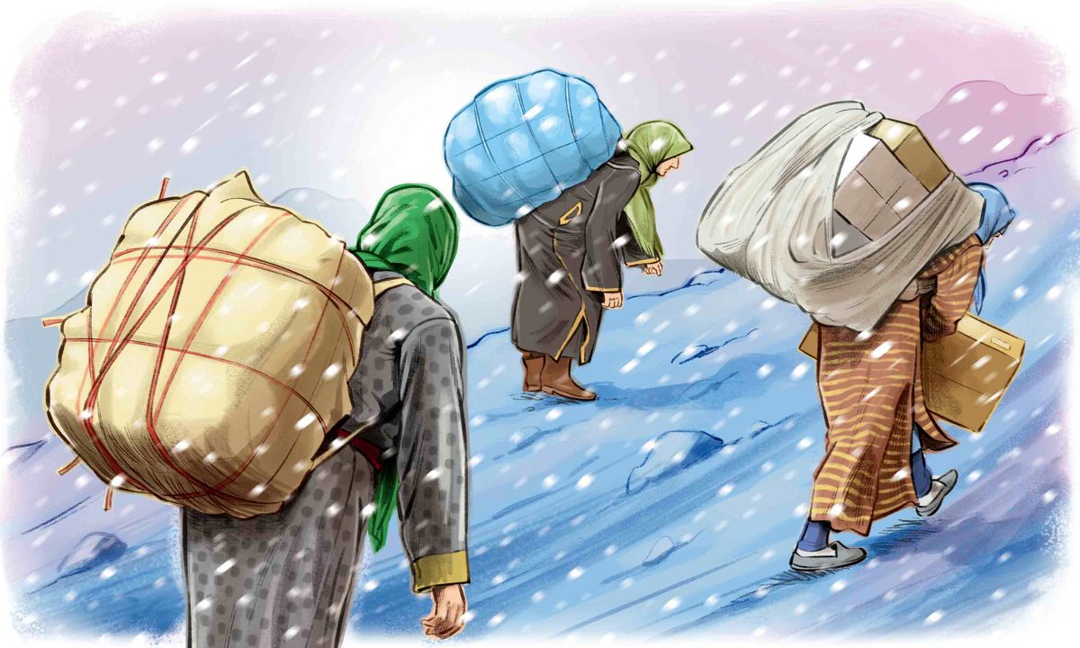بنویسید به ما خون جگر هم بدهند/ درد دلی با کوهستان/ دردهایمان را به صخرهها میگوییم/ بین ما و مرگ فاصلهای نیست/ مرگ، آشنای نزدیک ماست بنویسید به ما خون جگر هم بدهند/ درد دلی با کوهستان/ دردهایمان را به صخرهها میگوییم/ بین ما و مرگ فاصلهای نیست/ مرگ، آشنای نزدیک ماست