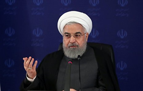 ویدئو/ روحانی: مردم می‌دانند که در شرایط تحریم آب و برق‌شان قطع نمی‌شود