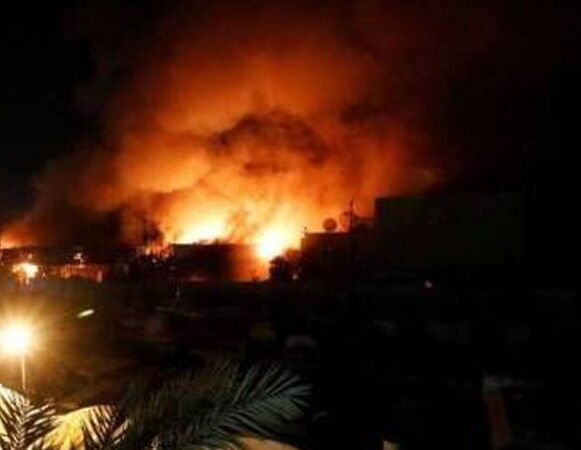 اصابت راکت به فرودگاه بین المللی بغداد
