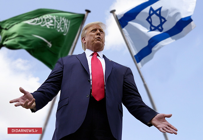 ترامپ و اسرائیل و عربستان 