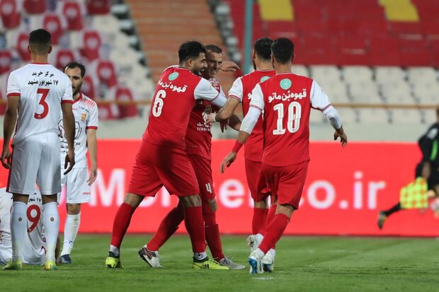 گزارش زنده: پرسپولیس ۱ ـ شهر خودرو صفر