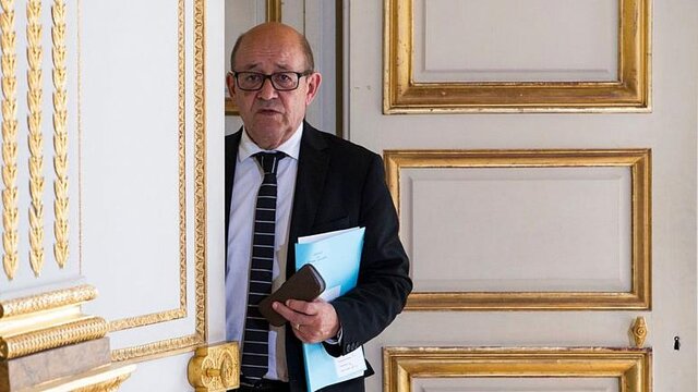 وزیر خارجه فرانسه: با بایدن درباره بی‌مسؤولیتی ترامپ هم نظر هستم