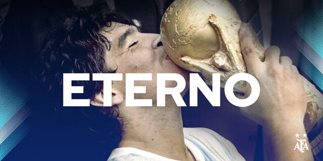 خداحافظی فدراسیون و تیم ملی فوتبال آرژانتین با مارادونا