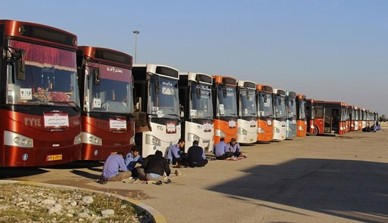 بلیت اتوبوس به قیمت قبل از عید بازمی‌گردد