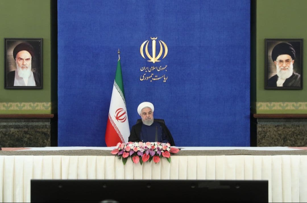 روحانی: برای تاخیر در تامین واکسن به آمریکا فحش بدهید