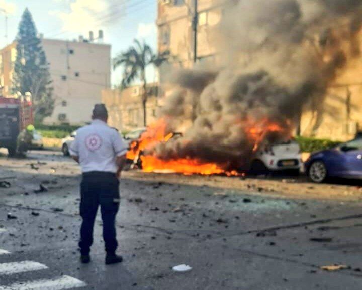 انفجار خودرو در تل آویو، یک نفر کشته شد