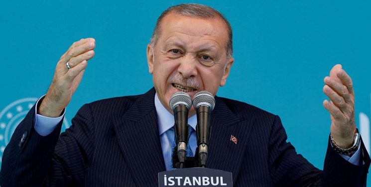 اردوغان: حامیان من به معترضان درس بزرگی می‌دهند