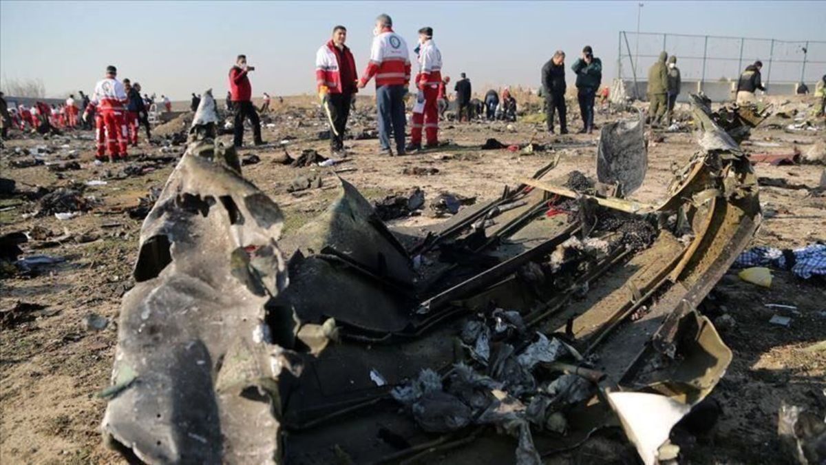حوادث سیاسی هواپیمای اوکراینی