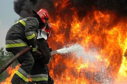مرگ یک کارگر در حادثه آتش‌سوزی پتروشیمی شازند