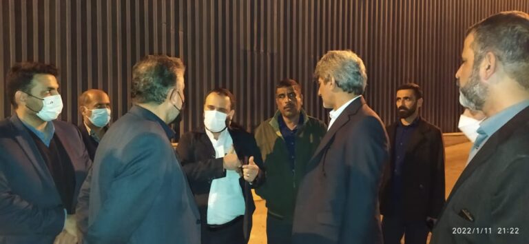 گزارش تصویری/بازدید معاون هماهنگی امور اقتصادی استاندار خوزستان از سردخانه اروند و پنج مهر آبادان