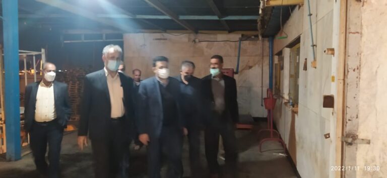 گزارش تصویری/بازدید معاون هماهنگی امور اقتصادی استاندار خوزستان از سردخانه اروند و پنج مهر آبادان